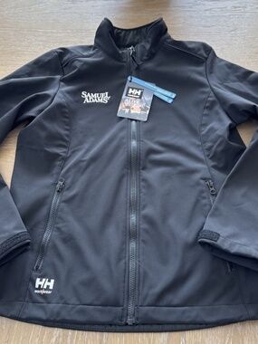 Womens Manchester NWT Jacket Black Medium Helly Hansen WorkWear Sam Adams